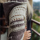 Cozy Hooded Triangle Shawl Crochet Pattern