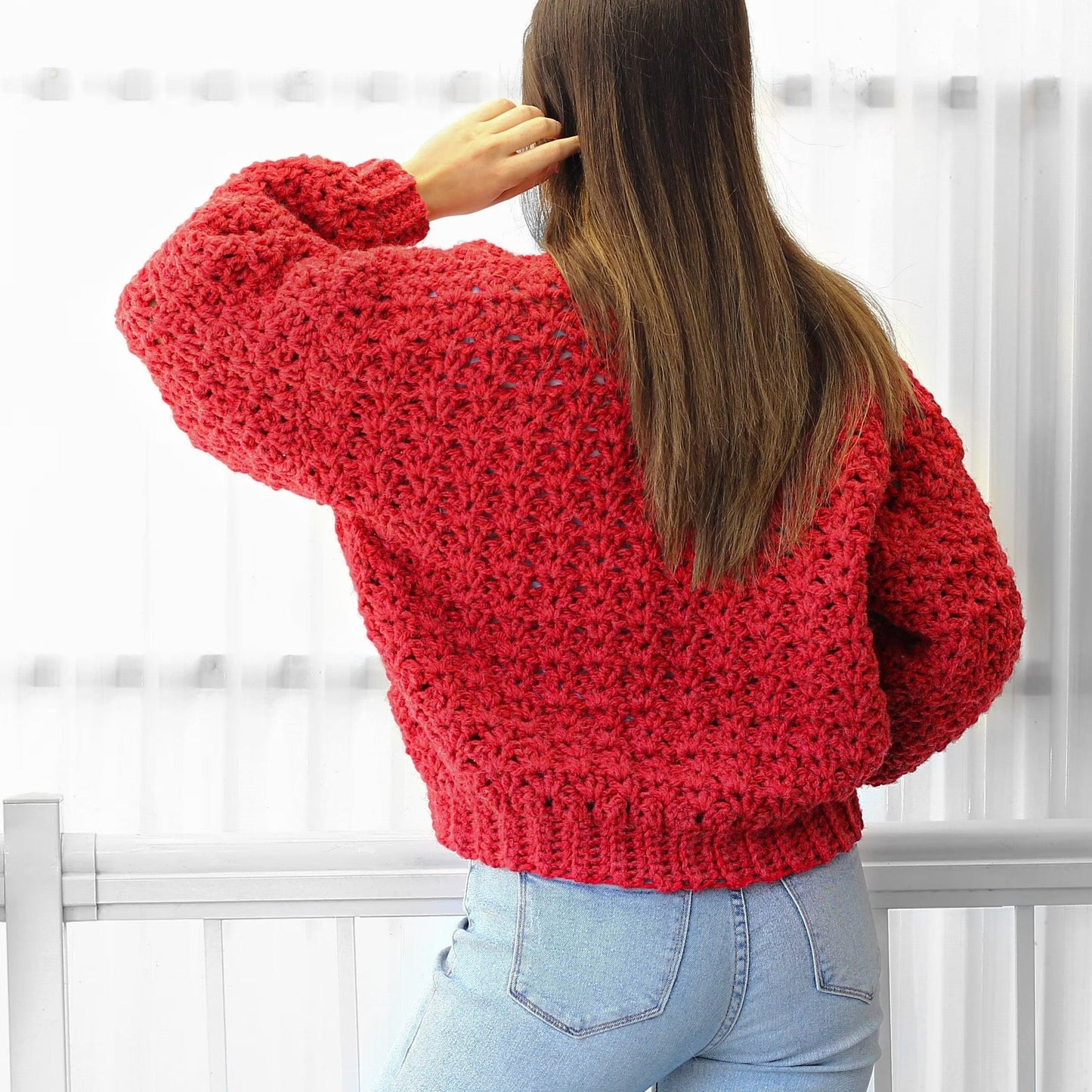 Chic Women Cardigan Crochet Pattern