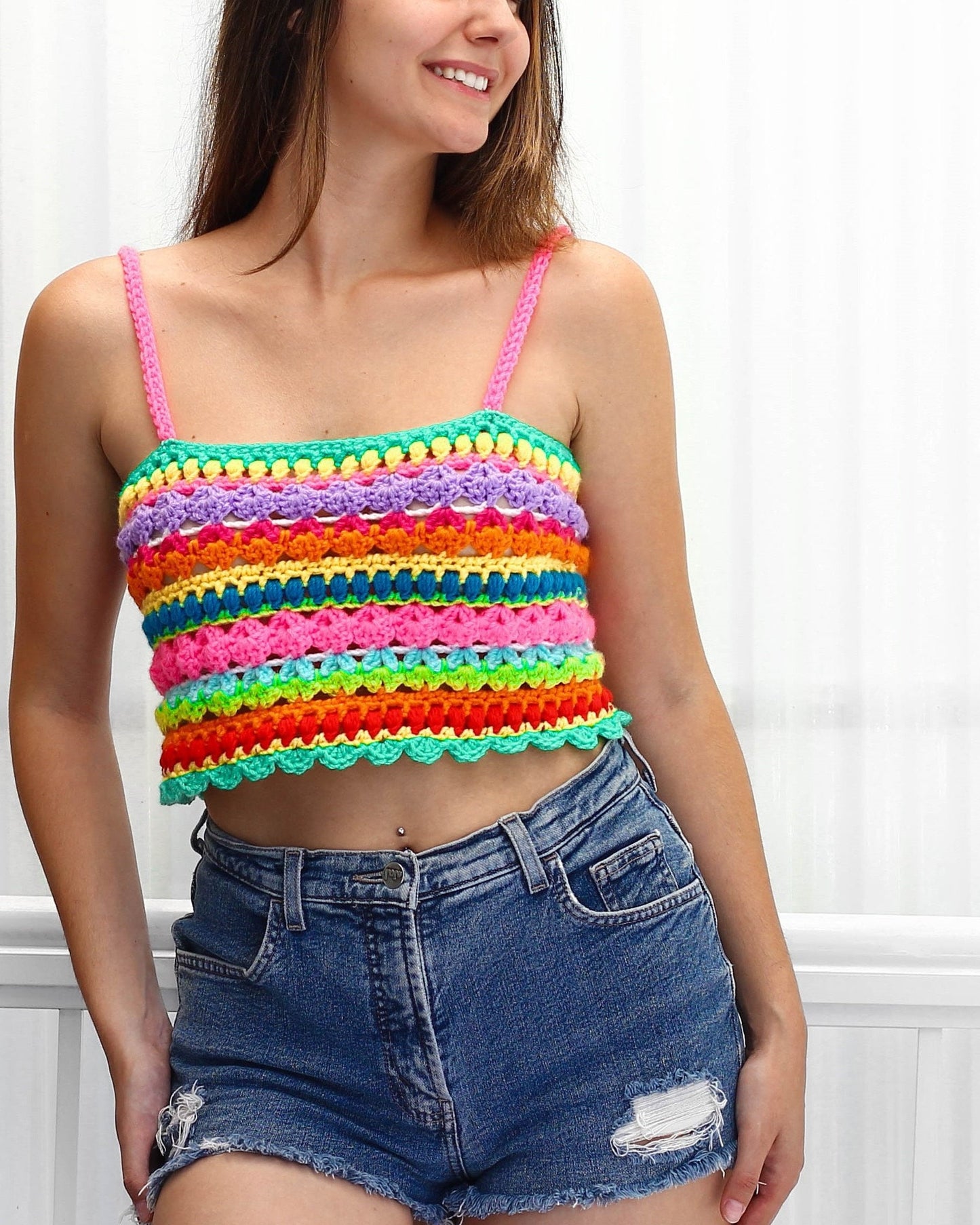 Boho Festival Top Crochet Pattern