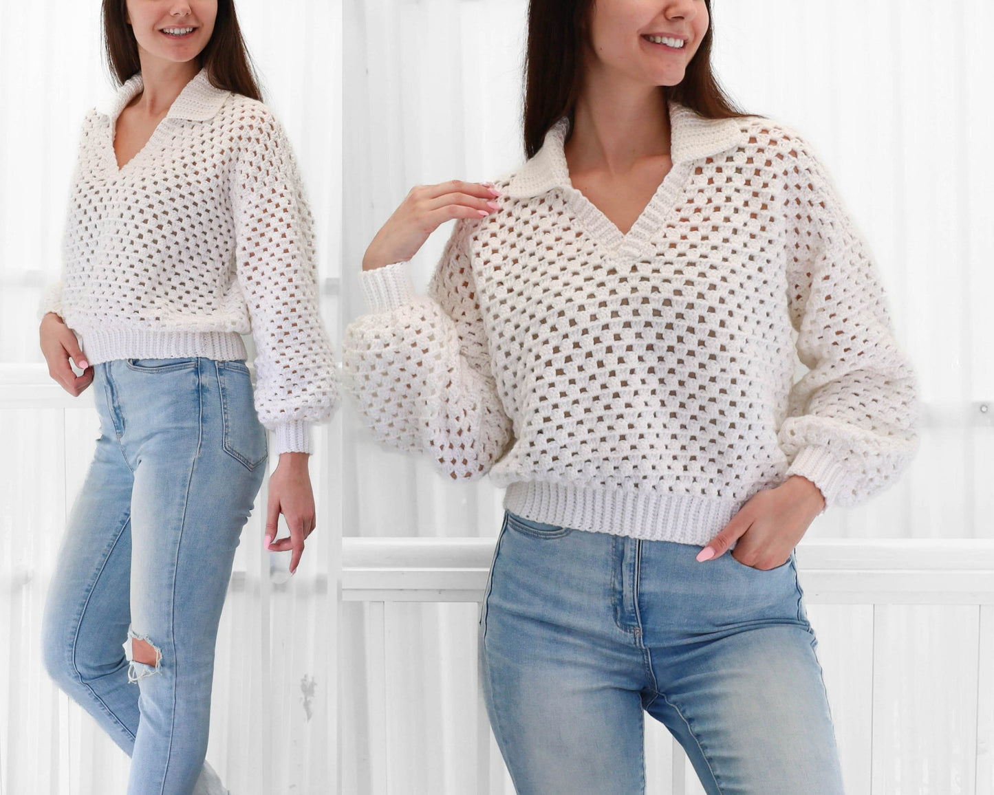 Lounge Wear Comfy Collared Pullover