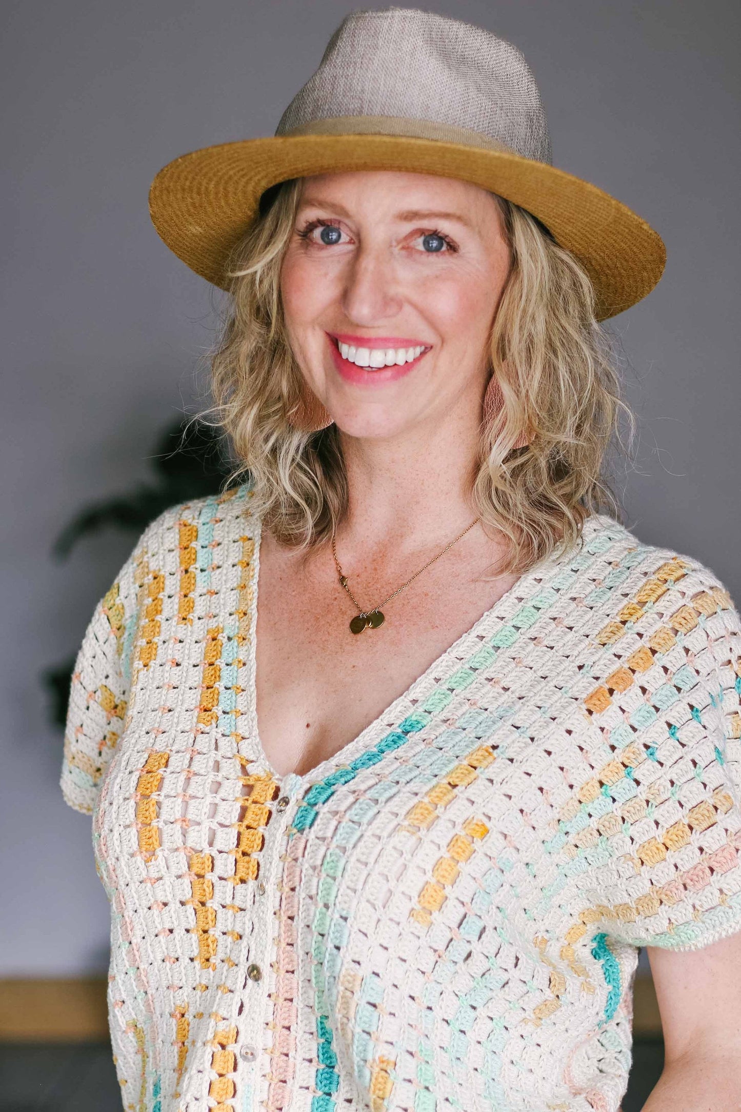 Trendy Vneck Summer Top