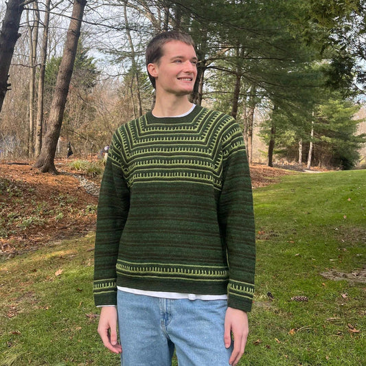 Evergreen Ridge Layer Cardigan Crochet Pattern