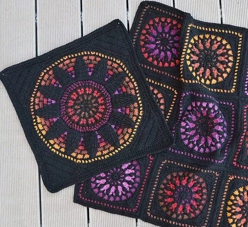 Radiant Windows Blanket Crochet Pattern