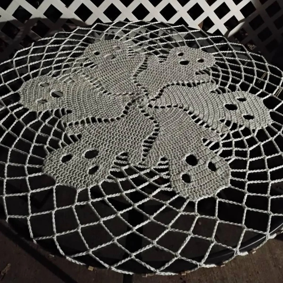 Eerie Spirit Lace Doily Crochet Pattern