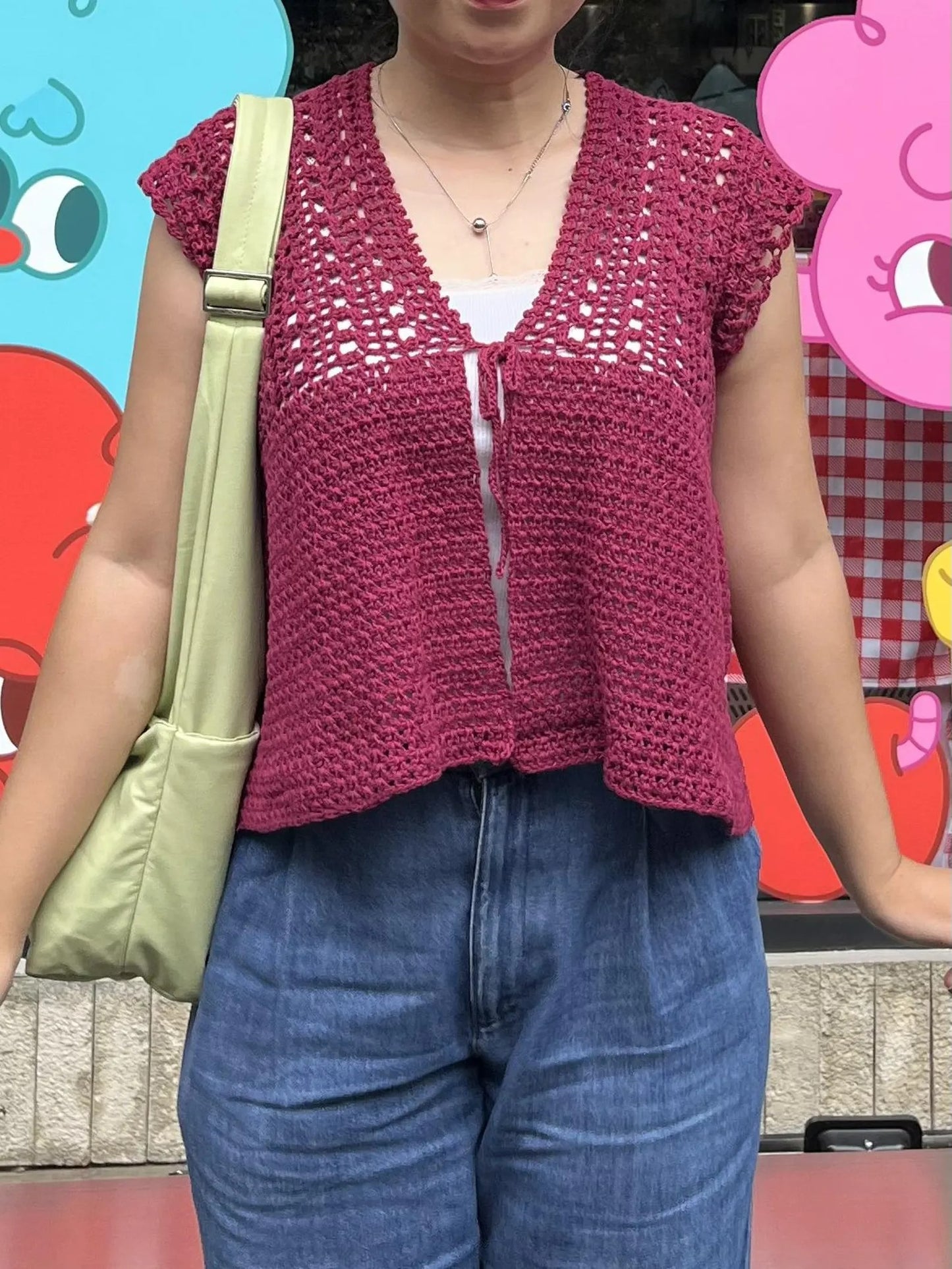 Short Sleeve Summer Cardigan Crochet Pattern
