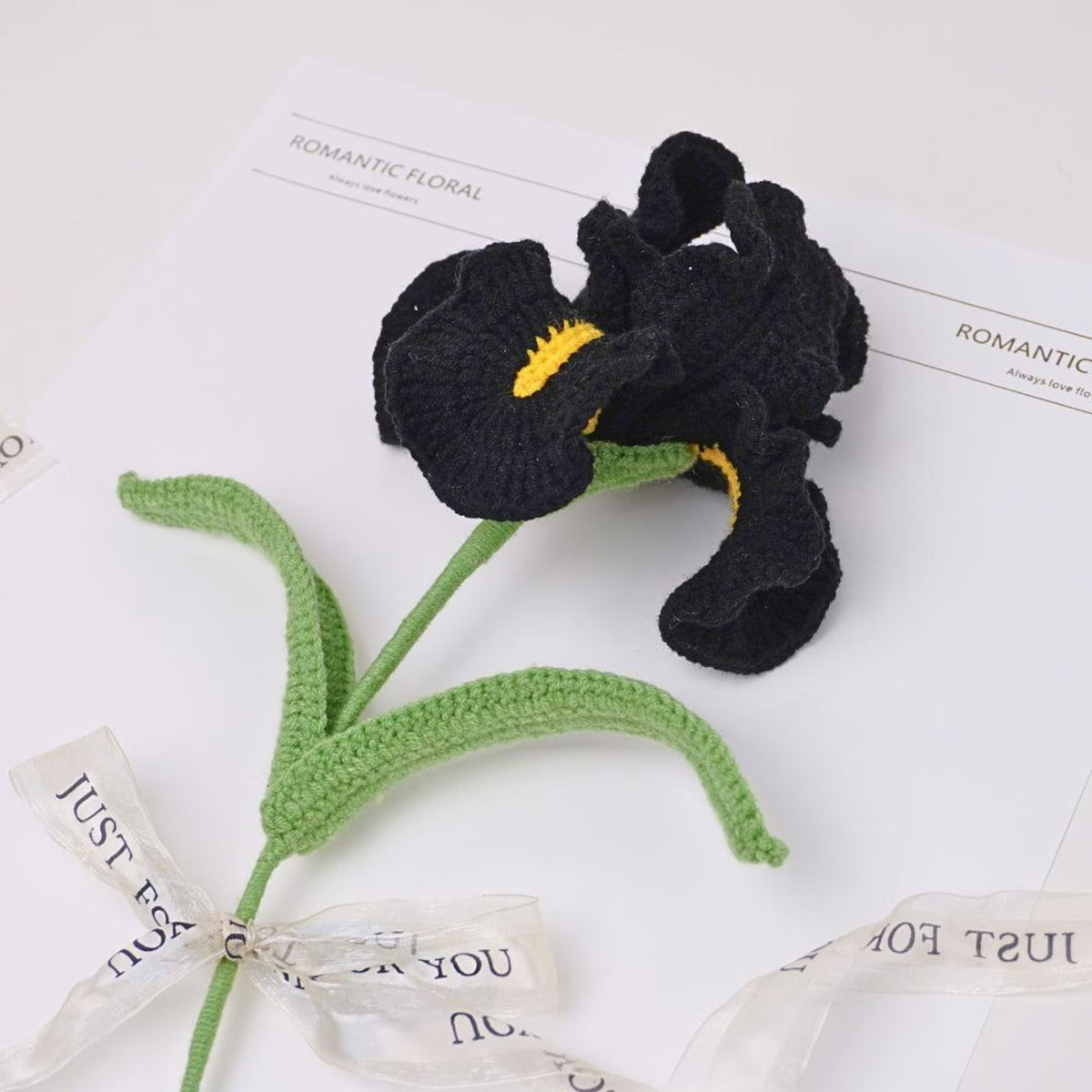 Delicate Iris Blossom Crochet Pattern
