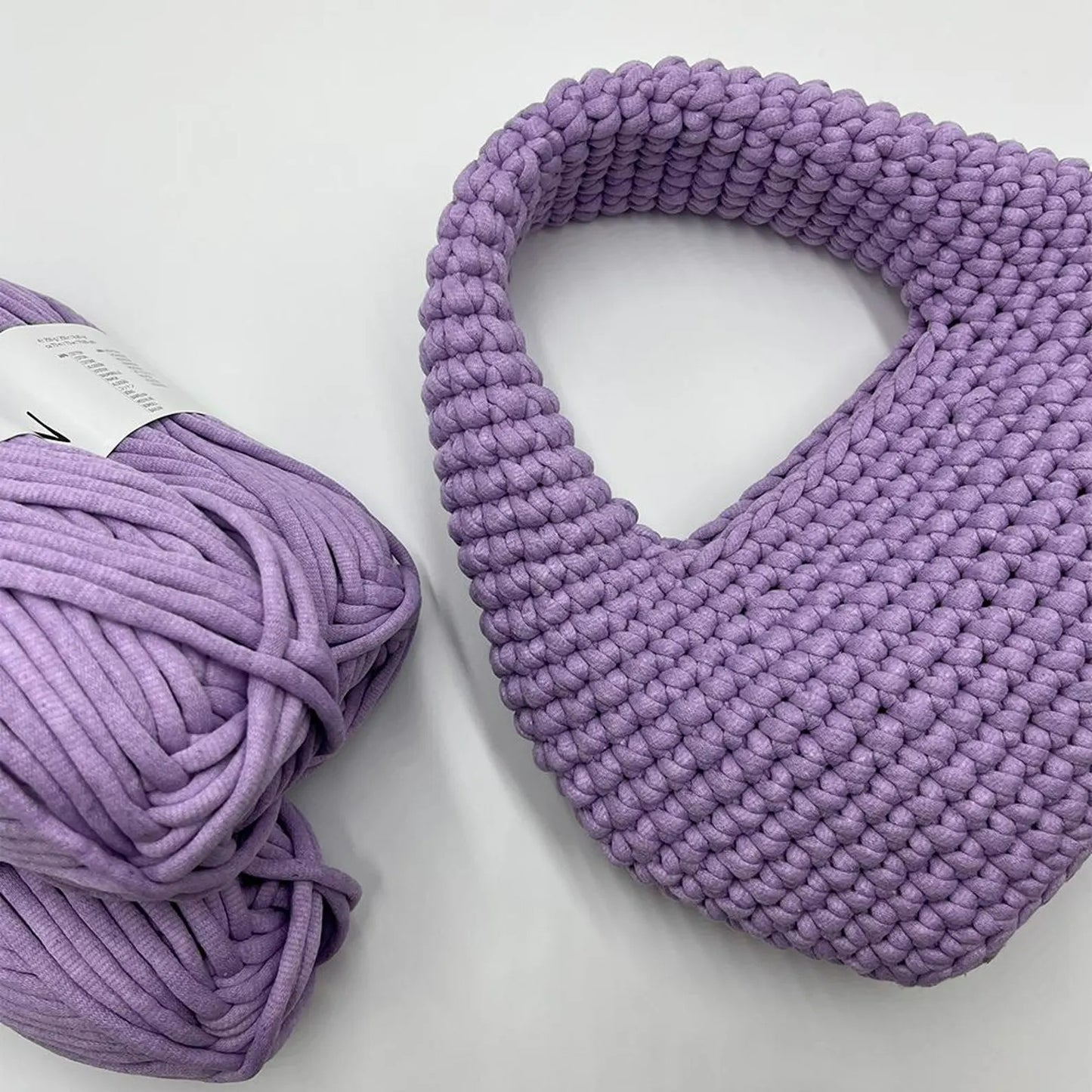 Puffy Trendy Poms Bag Crochet Pattern
