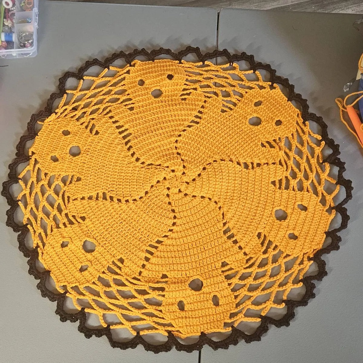 Eerie Spirit Lace Doily Crochet Pattern