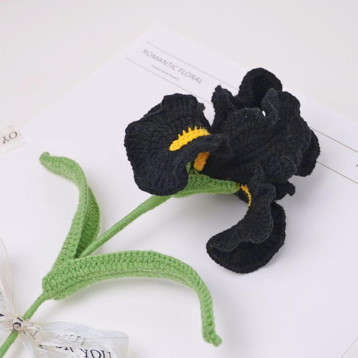Delicate Iris Blossom Crochet Pattern