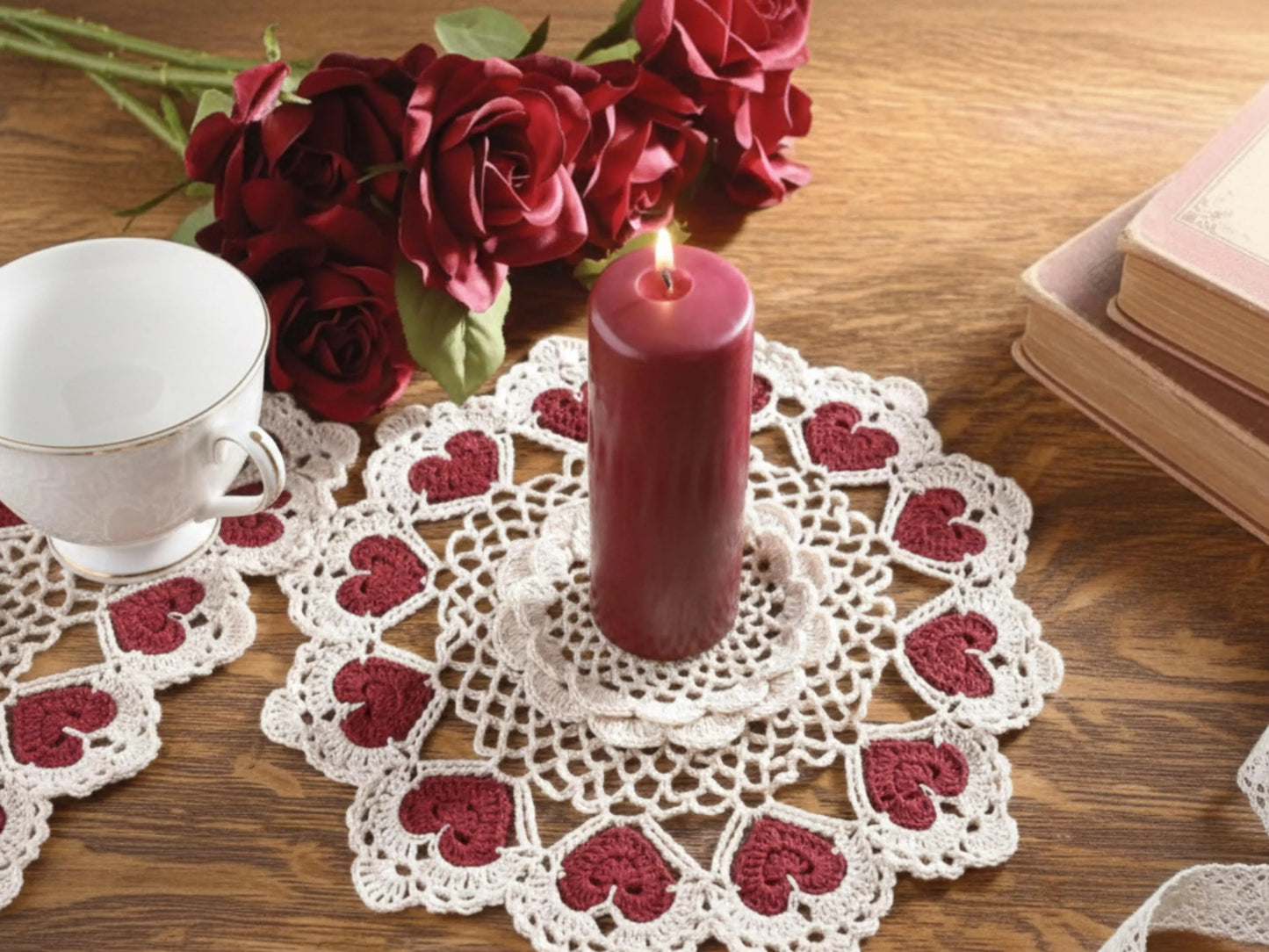 Lace Table Accent Vintage-Inspired Crochet Pattern