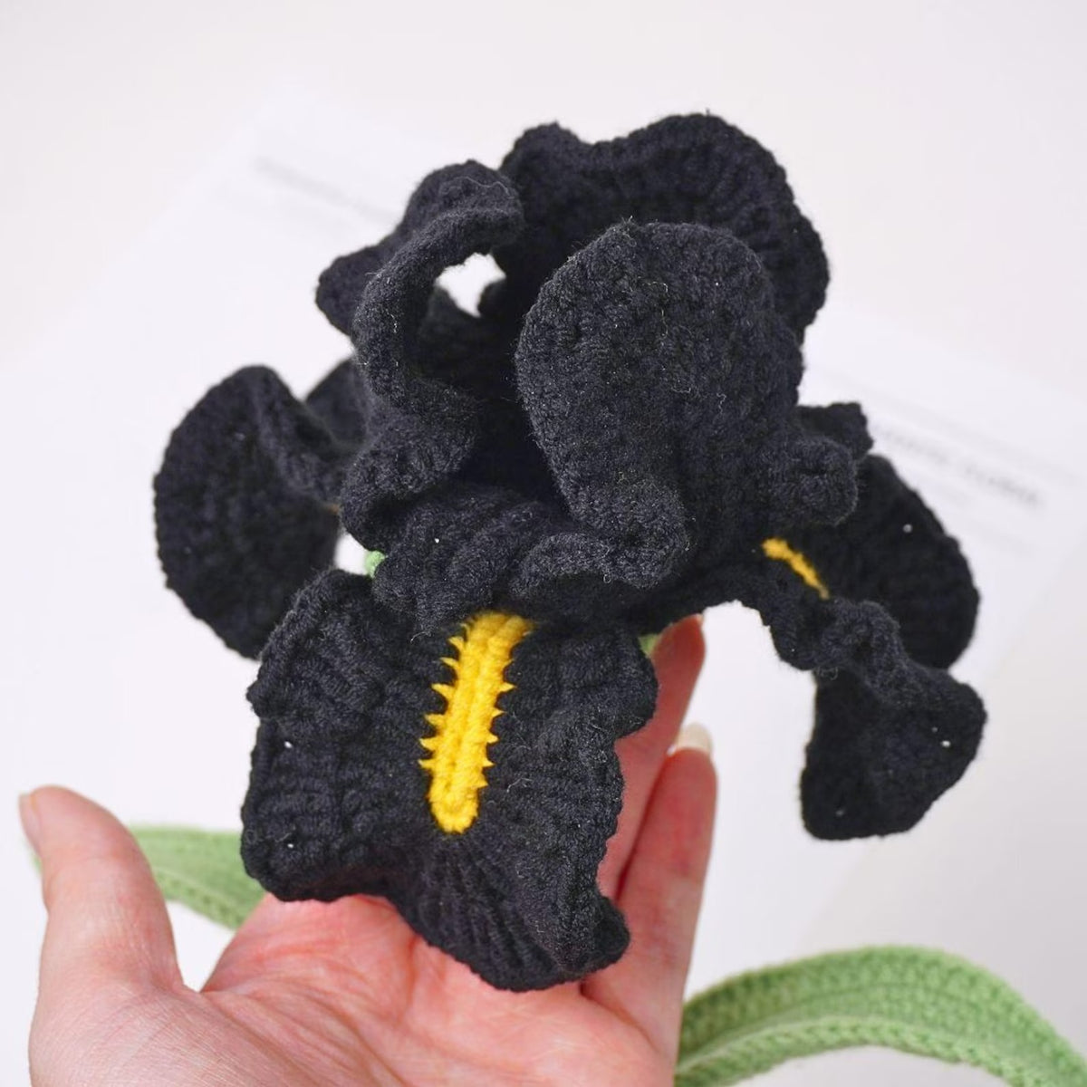 Delicate Iris Blossom Crochet Pattern