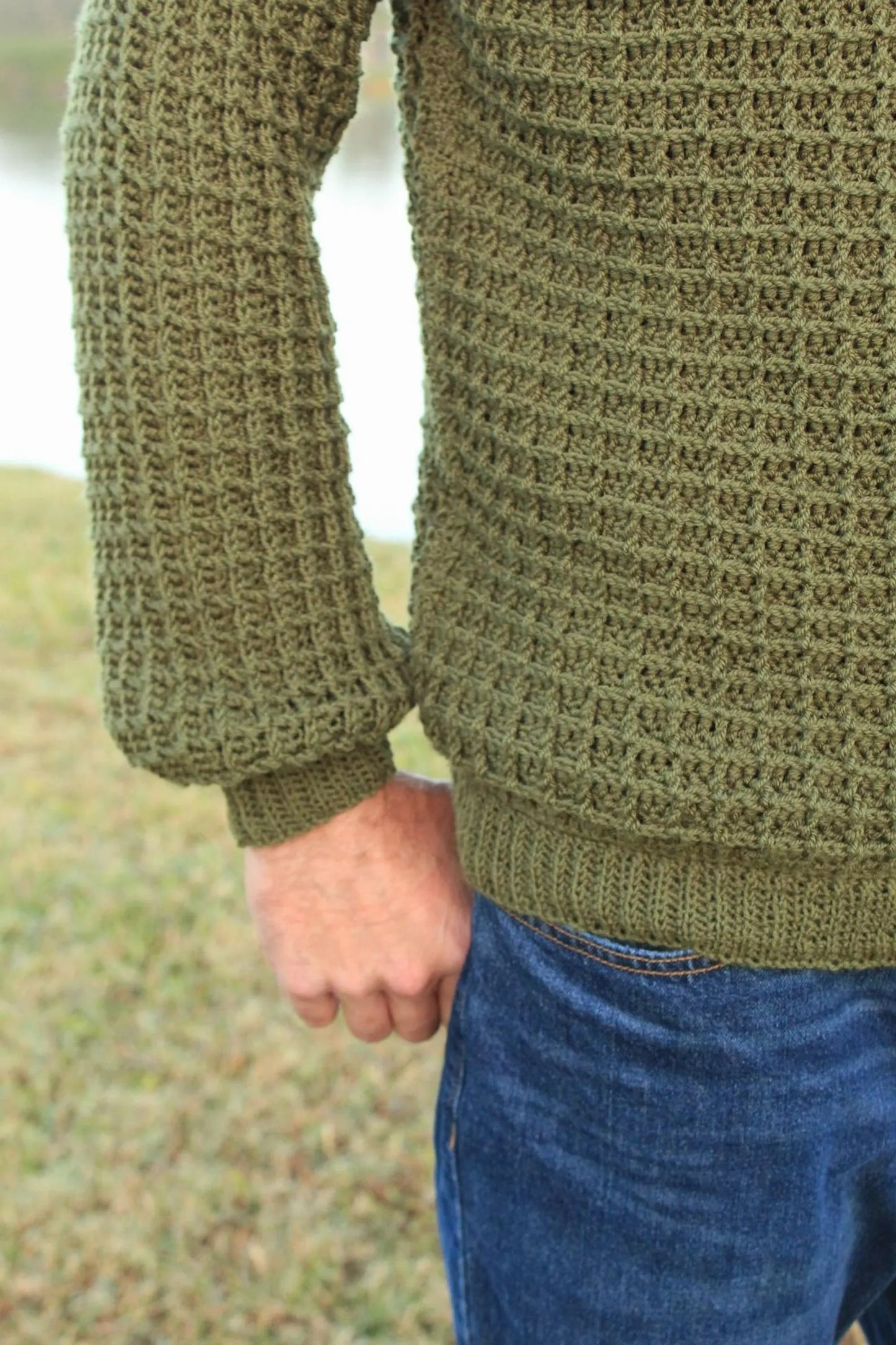 Classic Button Placket Knitwear Crochet Pattern