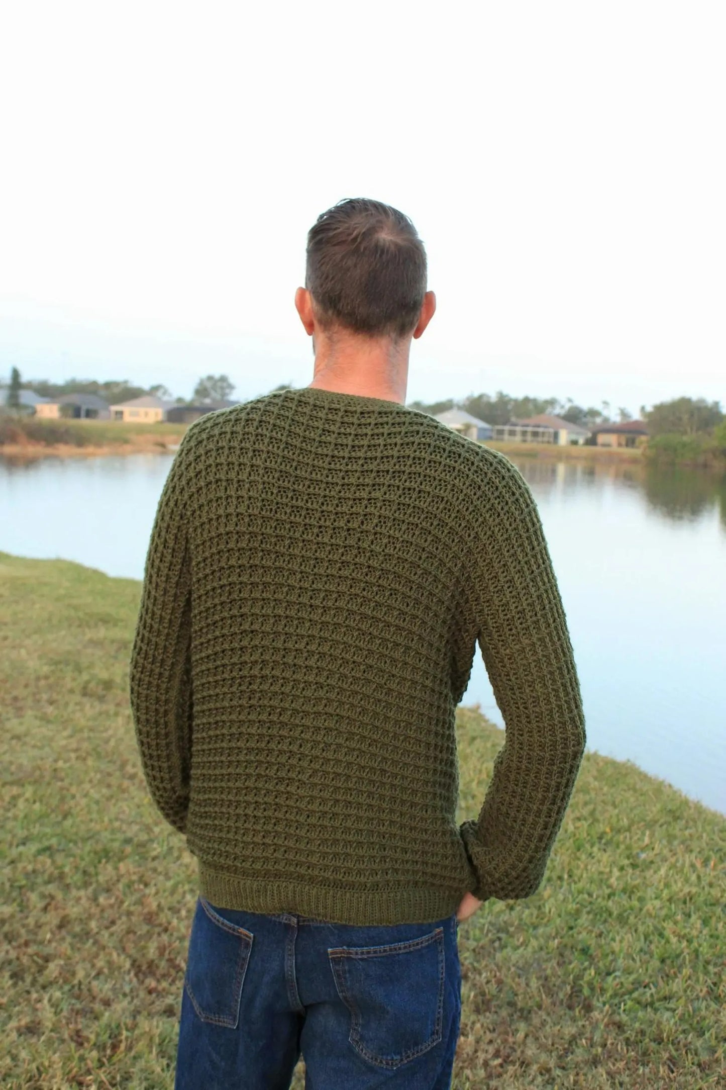 Classic Button Placket Knitwear Crochet Pattern