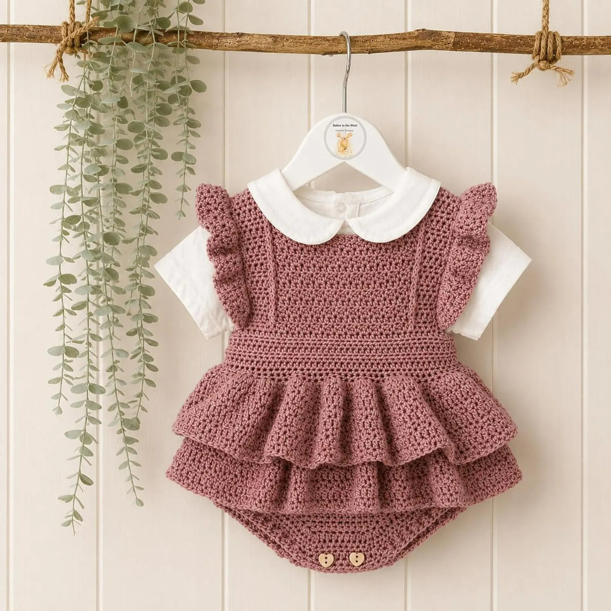 Cozy Toddler Romper Crochet Pattern