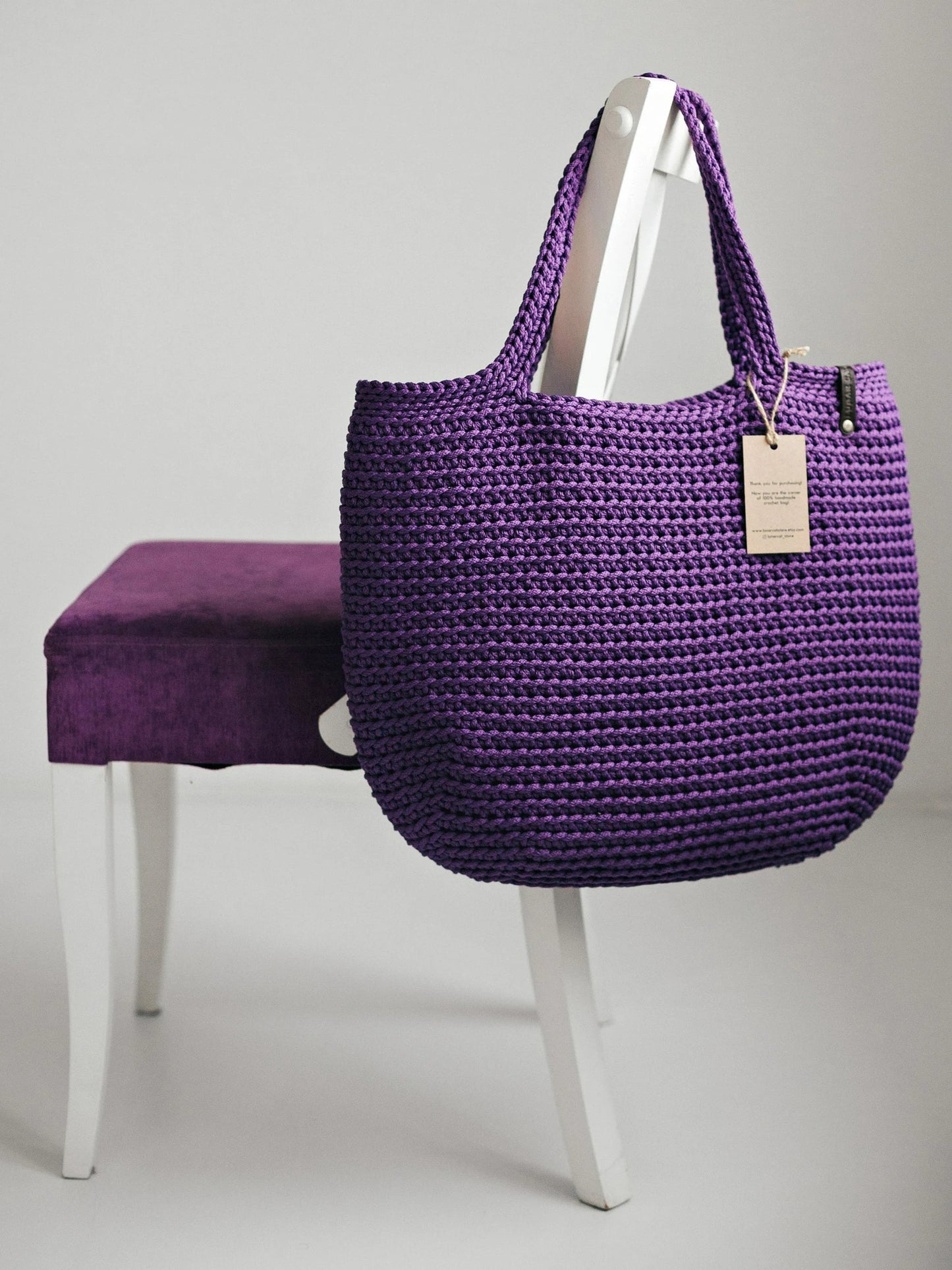 Spacious Woven Carryall Crochet Pattern