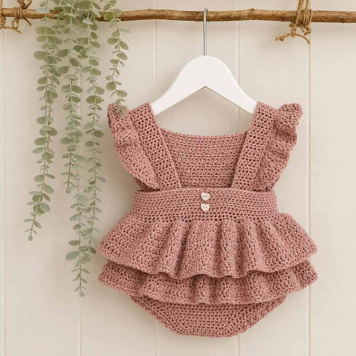 Cozy Toddler Romper Crochet Pattern