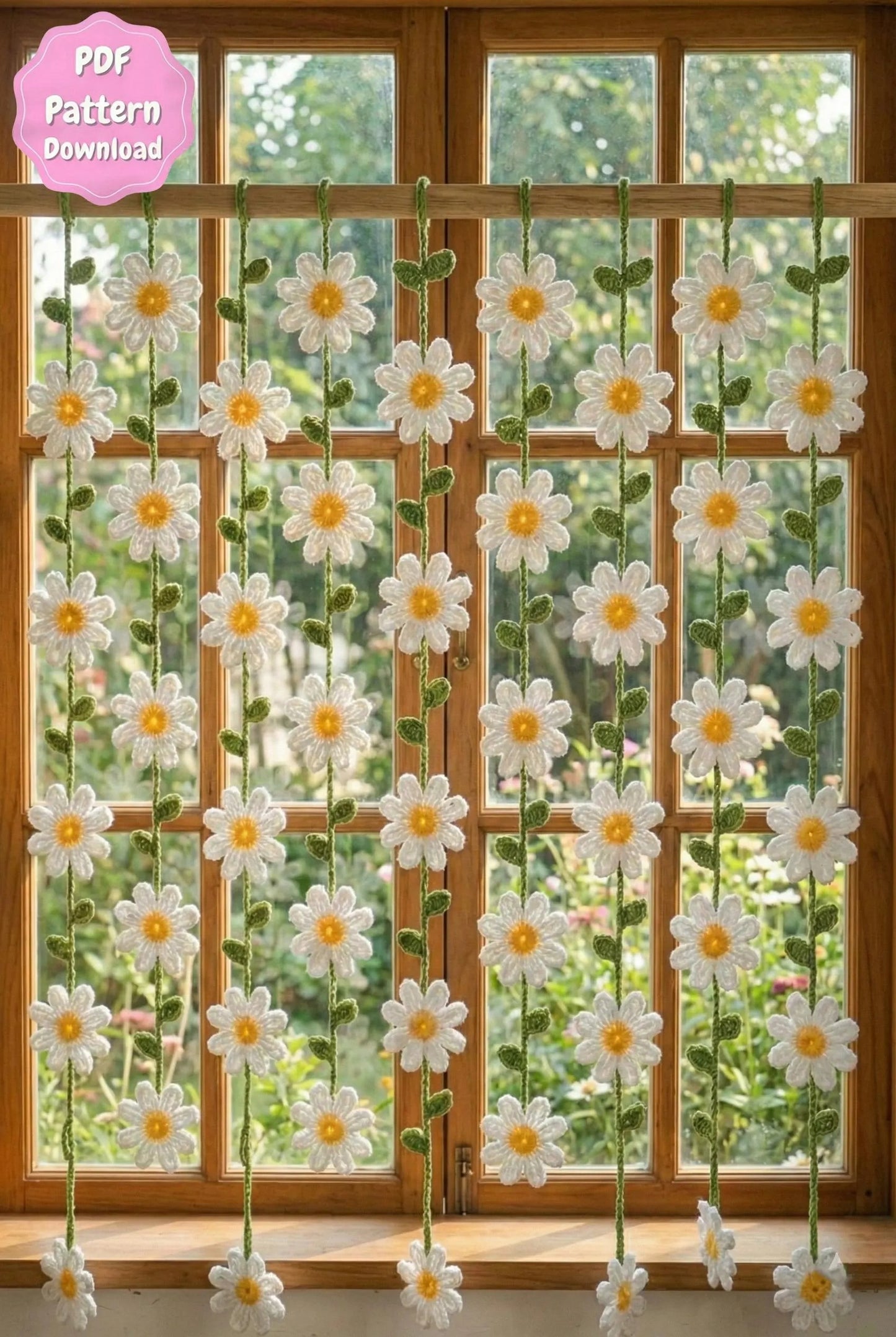 Blooming Meadow Motif Crochet Pattern