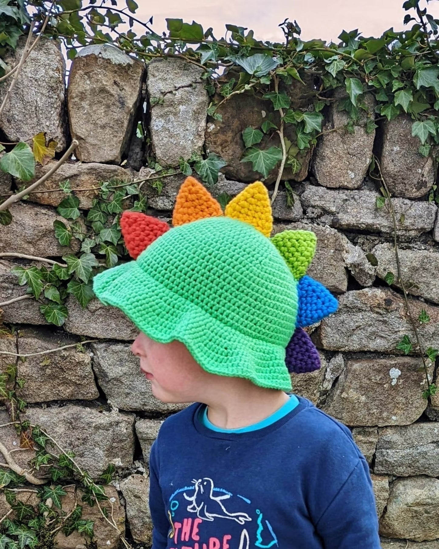 Tiny Explorer Reptile Sun Hat Crochet Pattern