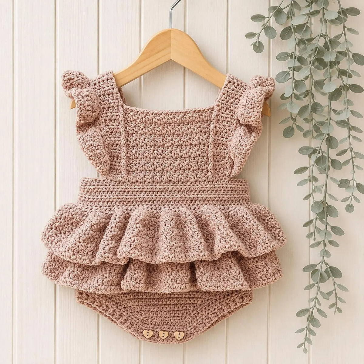 Cozy Toddler Romper Crochet Pattern