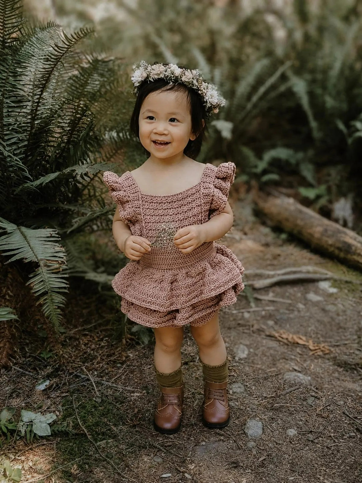 Cozy Toddler Romper Crochet Pattern