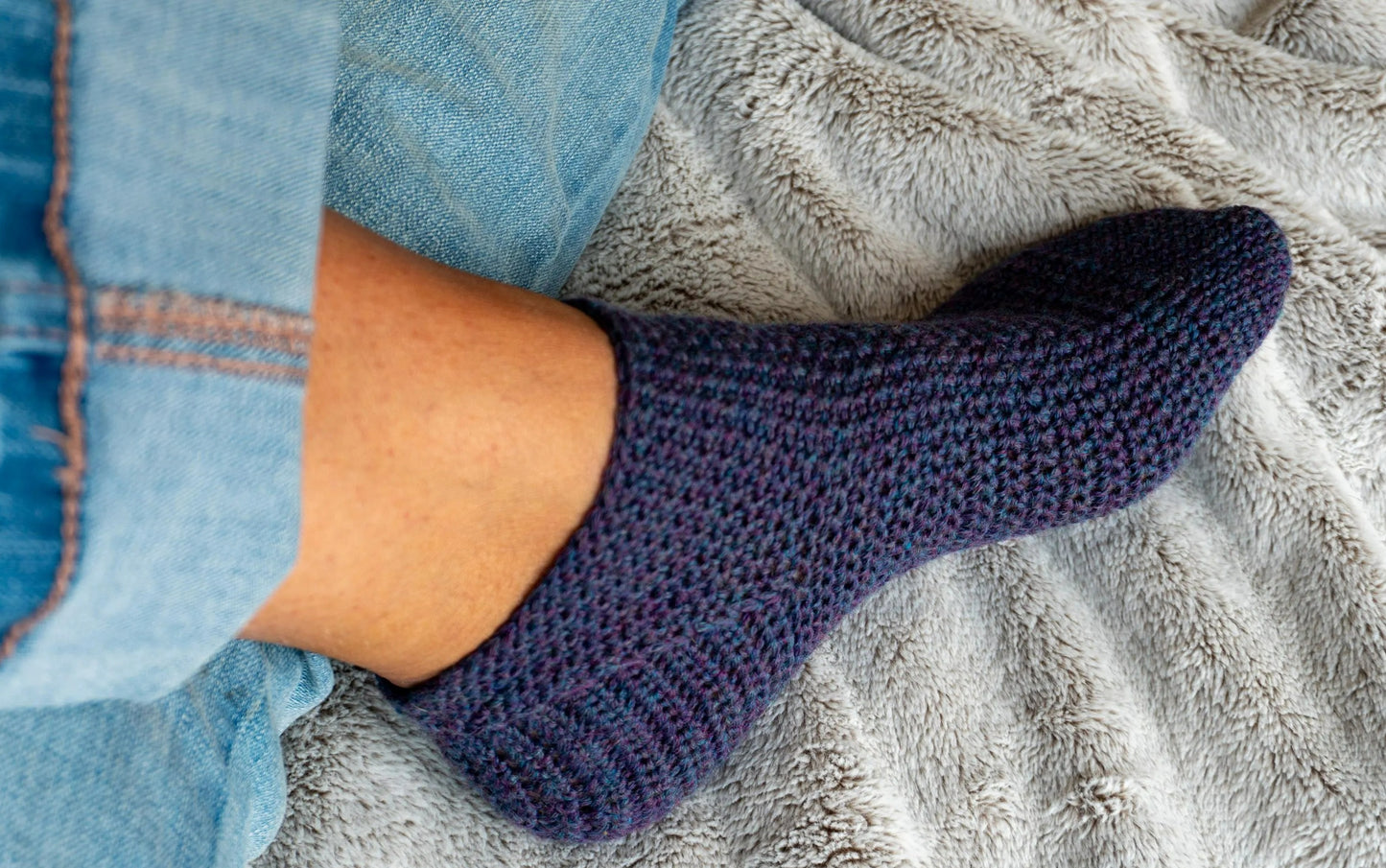 Beginner Friendly Ankle Footwear Crochet Pattern