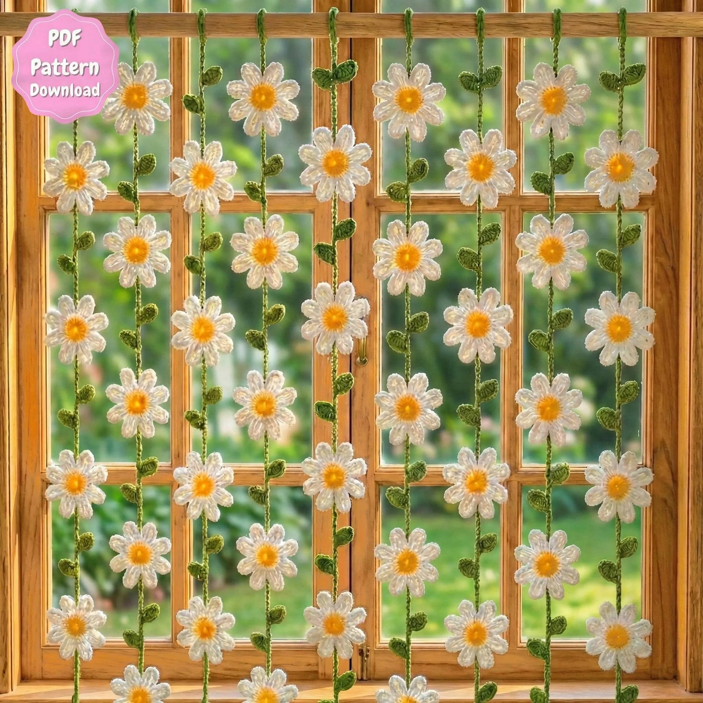 Blooming Meadow Motif Crochet Pattern