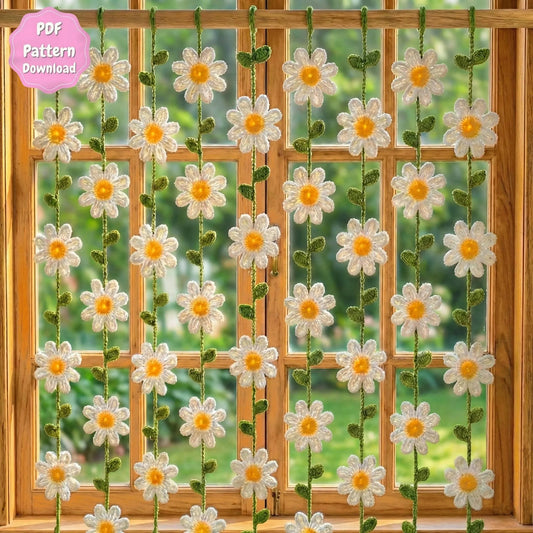 Blooming Meadow Motif Crochet Pattern