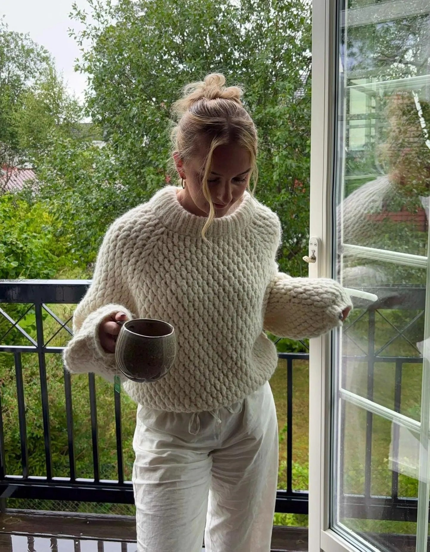 Nordic Comfort Pullover Crochet Pattern