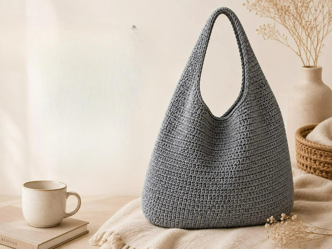 Slouchy Hobo Tote Crochet Pattern