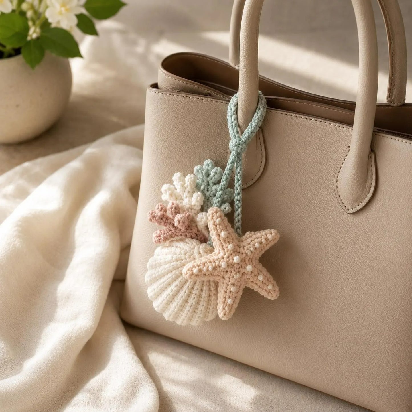 Seaside Bagcharms Crochet Pattern