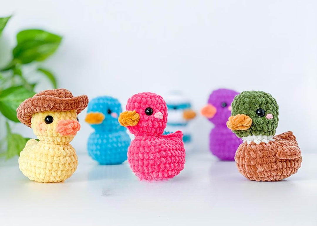 Cheerful No-Sew Rubber Ducky Crochet Pattern