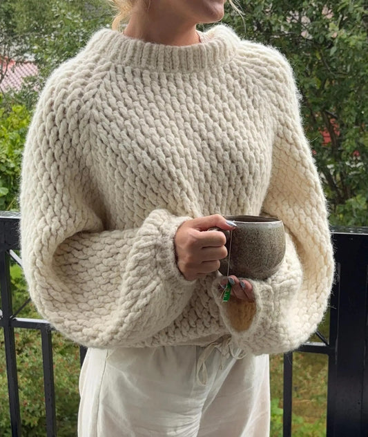 Nordic Comfort Pullover Crochet Pattern