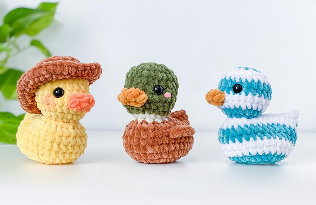 Cheerful No-Sew Rubber Ducky Crochet Pattern