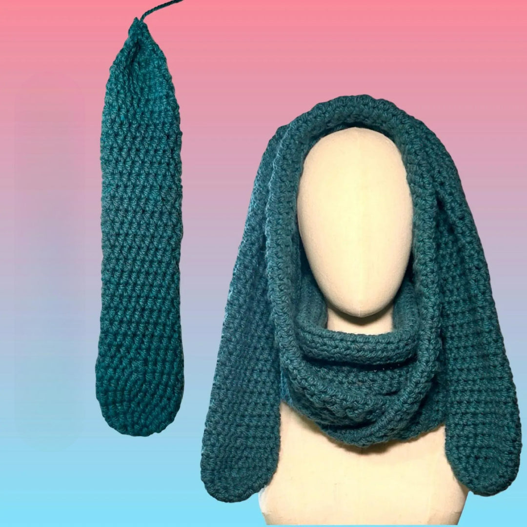 Fashionable Bunny Hood Crochet Pattern
