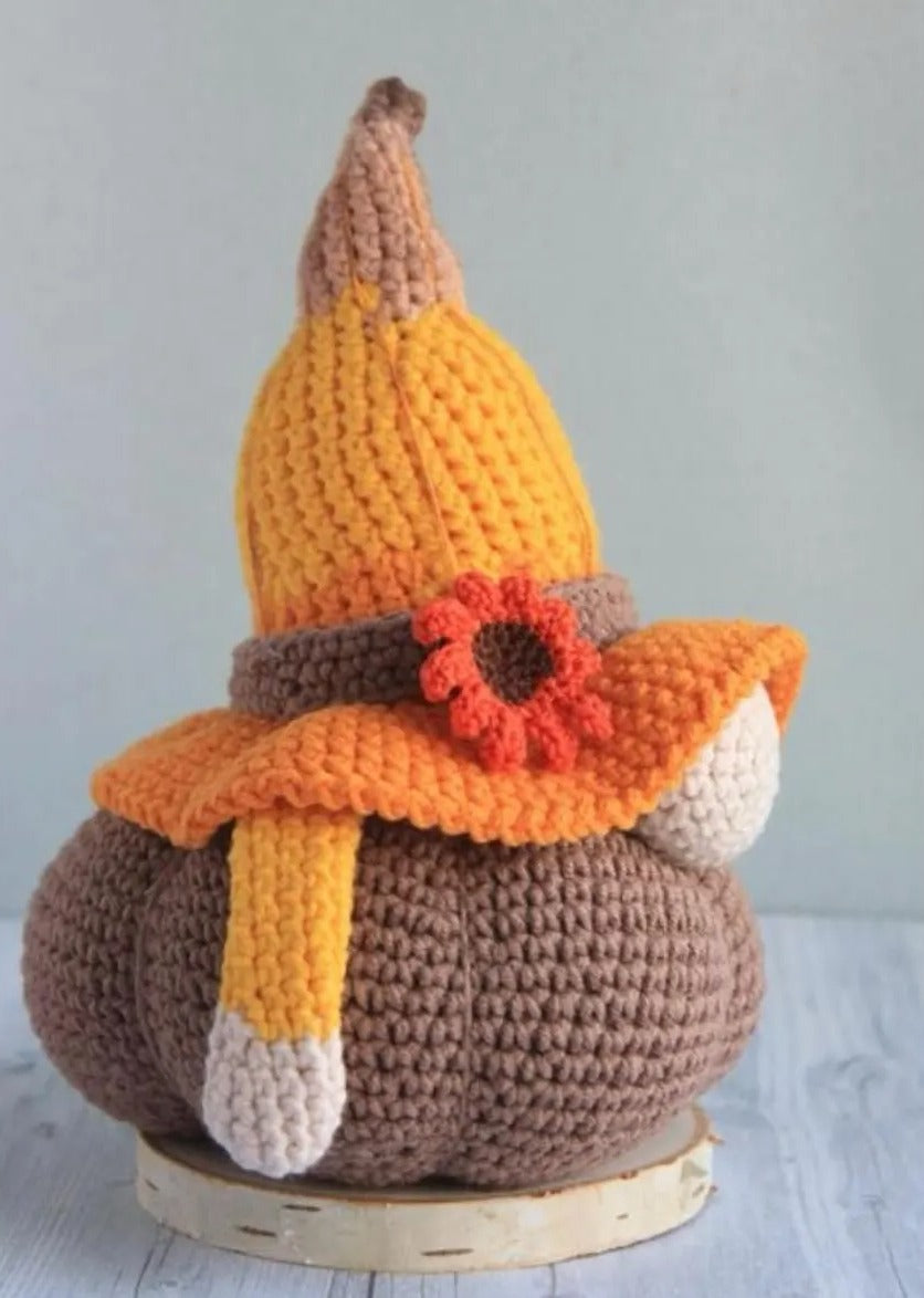 Whimsical Harvest Gnome Crochet Pattern