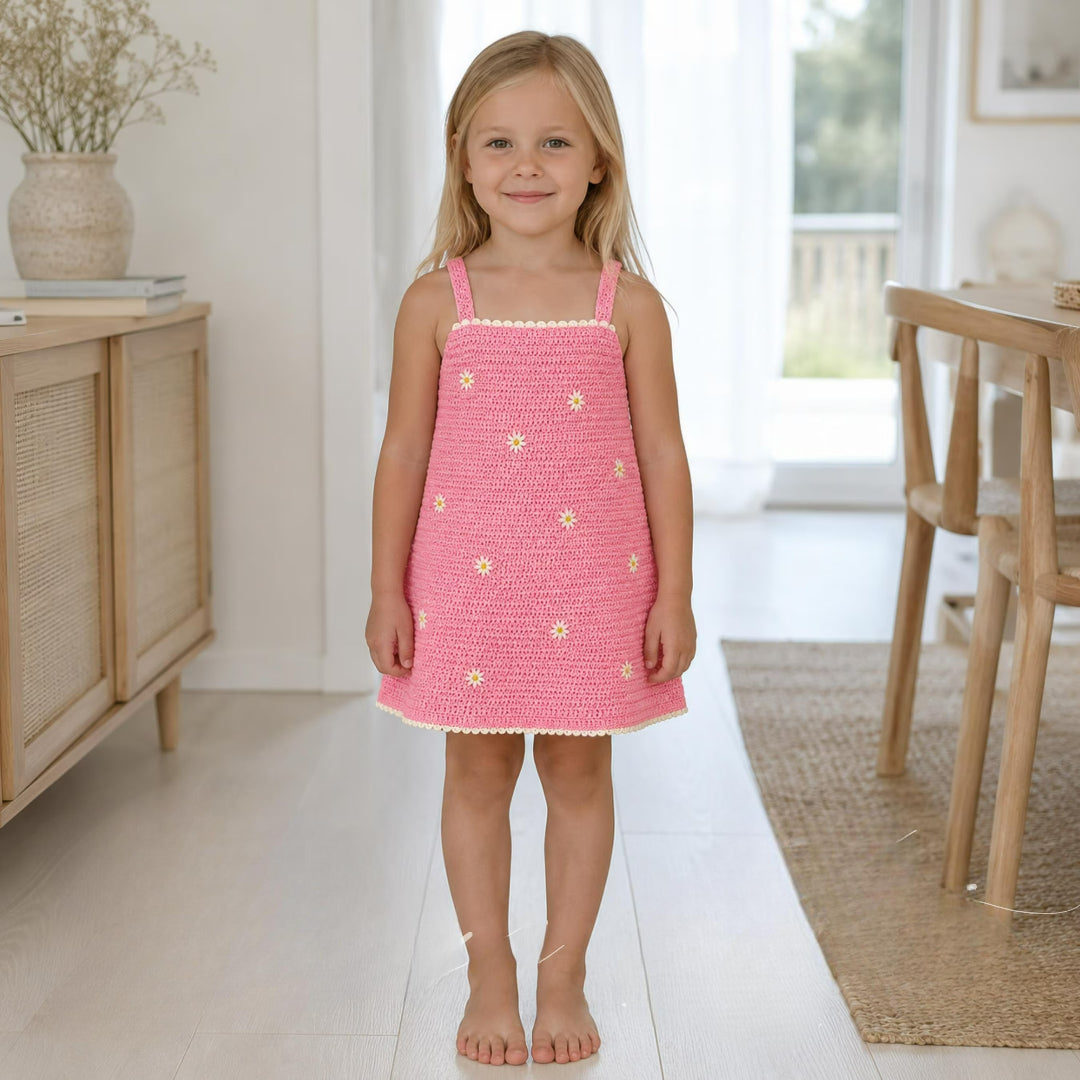 Bloom Meadow Little Dress Crochet Pattern