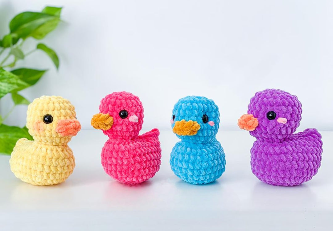 Cheerful No-Sew Rubber Ducky Crochet Pattern
