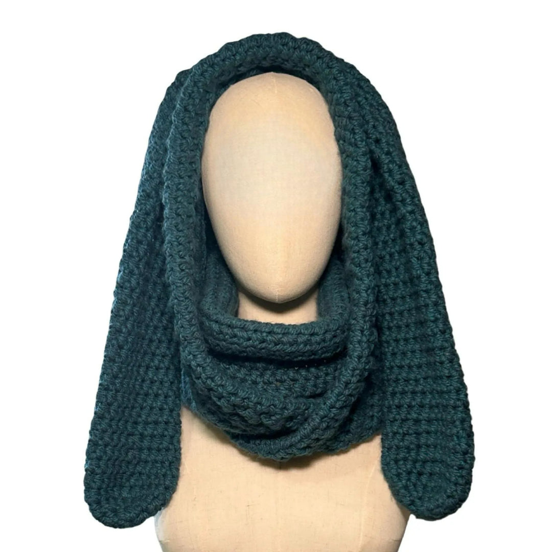 Fashionable Bunny Hood Crochet Pattern