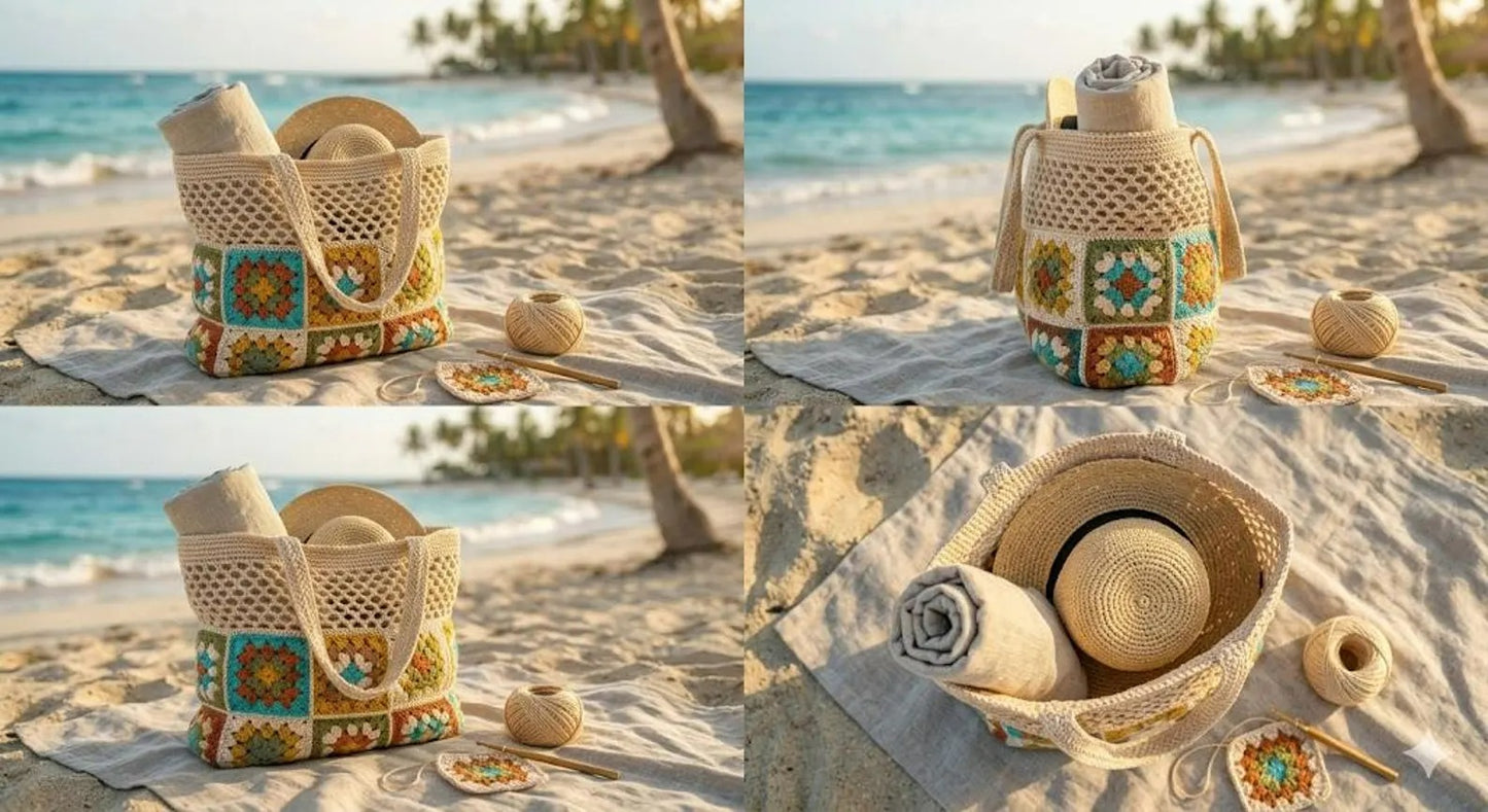 Breezy Seaside Carryall Crochet Pattern