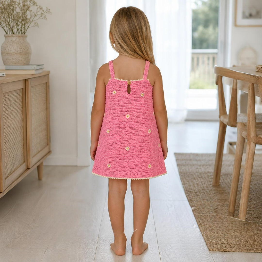 Bloom Meadow Little Dress Crochet Pattern