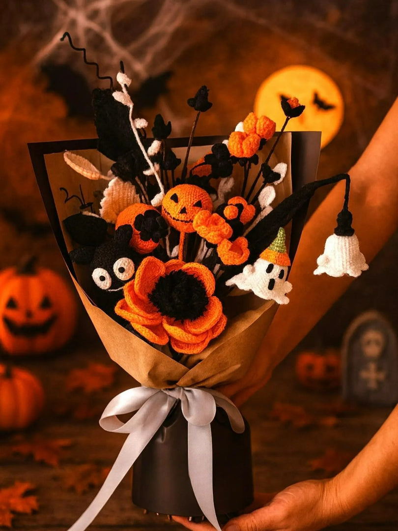 Haunted Bouquet Amigurumi Crochet Pattern
