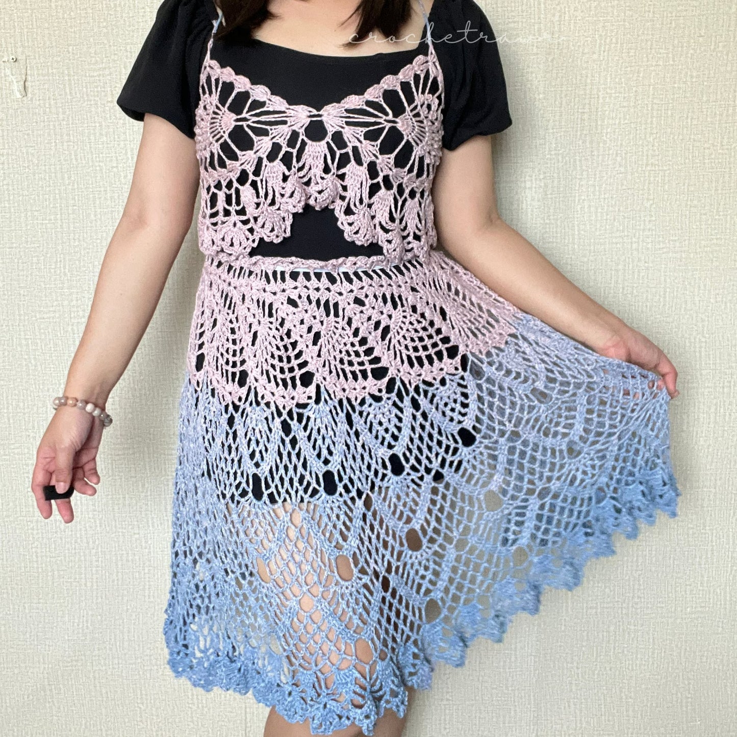 Fairylike Terno Dress Crochet Pattern