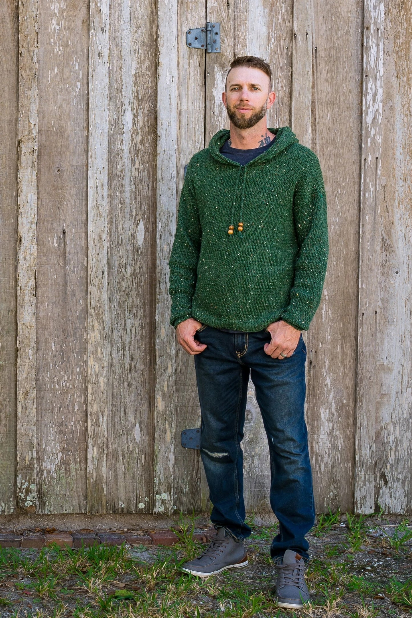 Casual Drawstring Layered Top Crochet Pattern