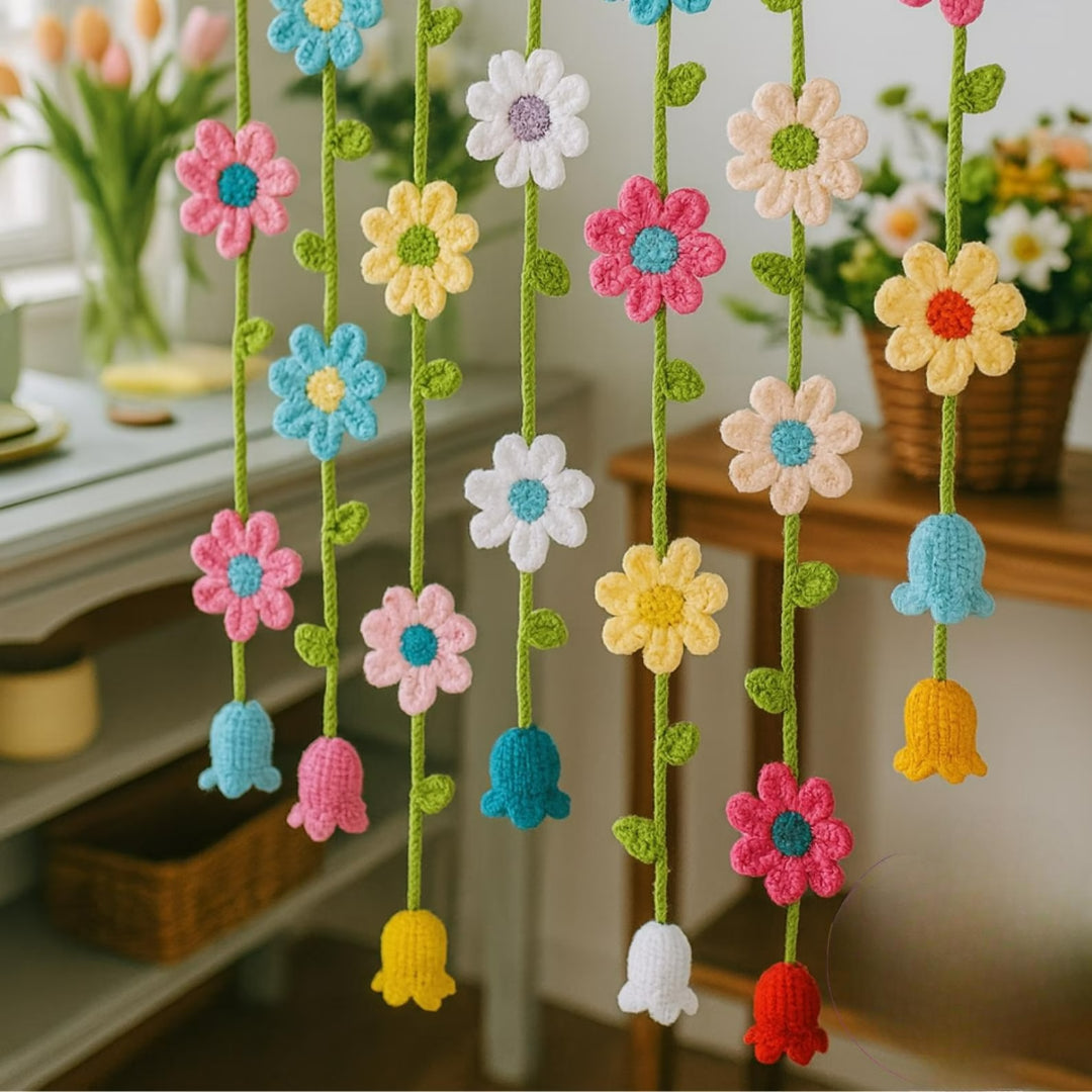 Vibrant Botanical Bouquet Crochet Pattern