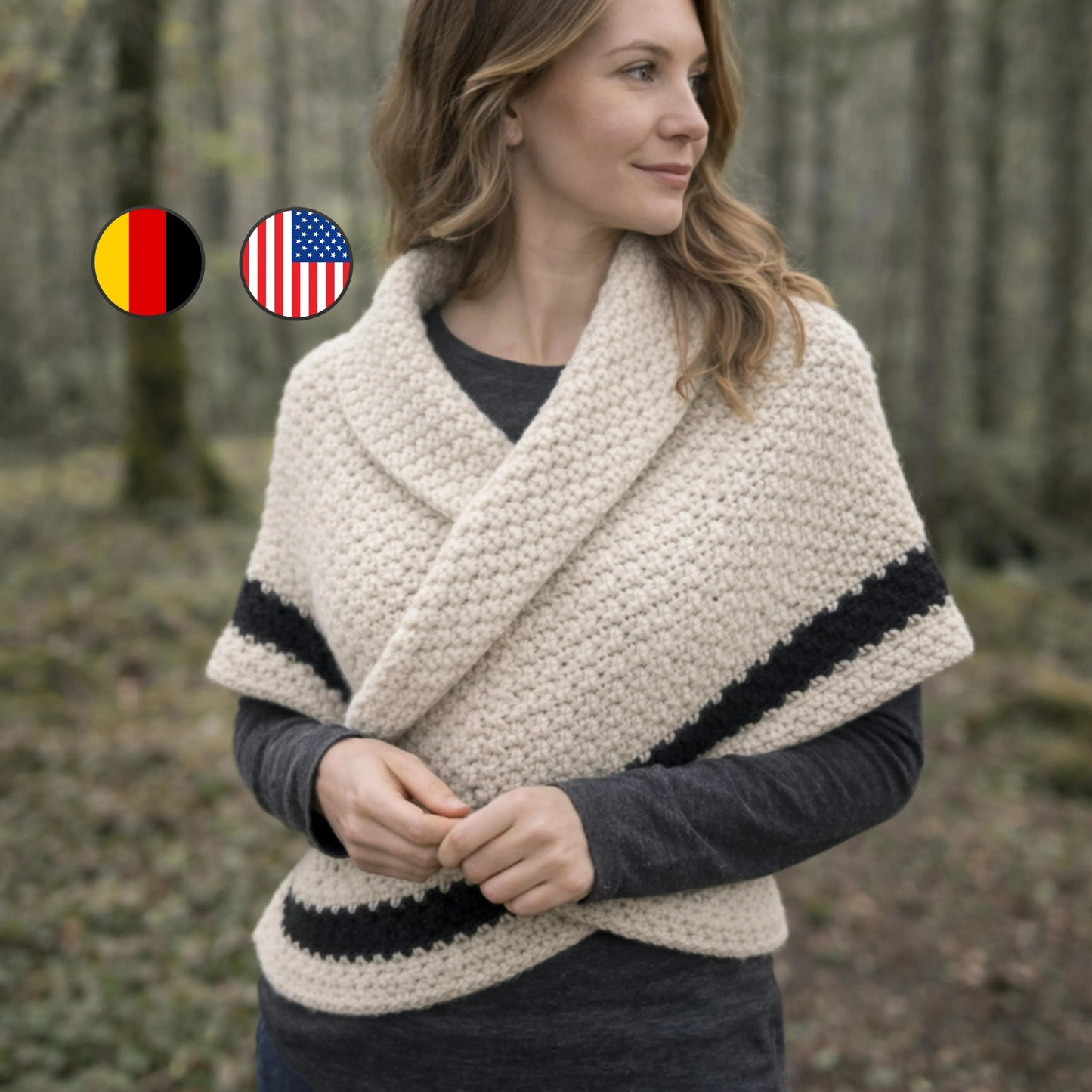 Highland Adventure Wrap Crochet Pattern