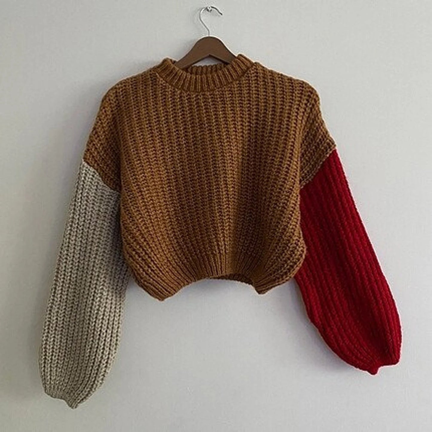 Modern Multitone Pullover Crochet Pattern