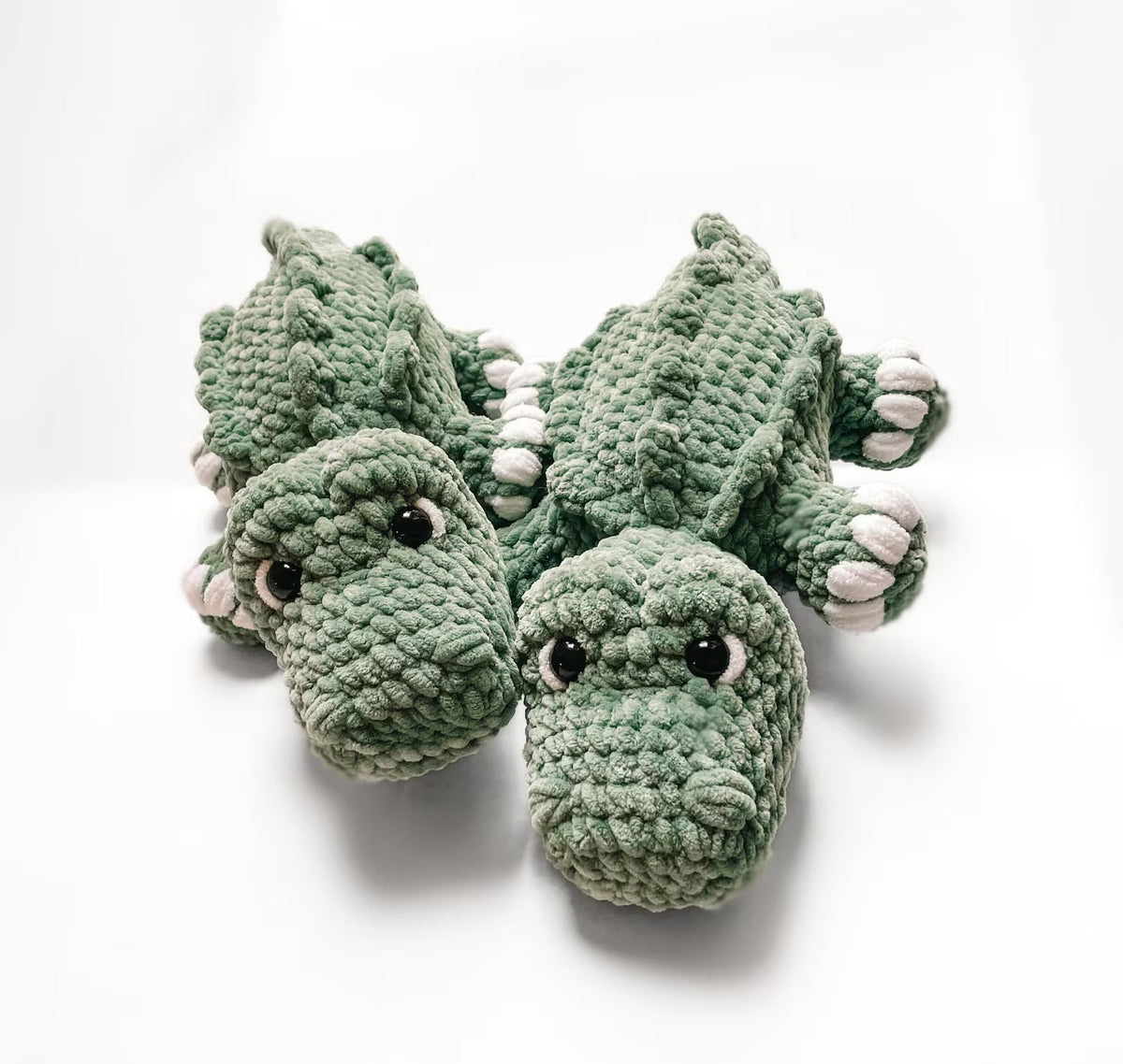 Easy No-Sew Reptile Amigurumi Crochet Pattern