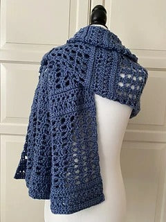 Sea Breeze Wrap Crochet Pattern