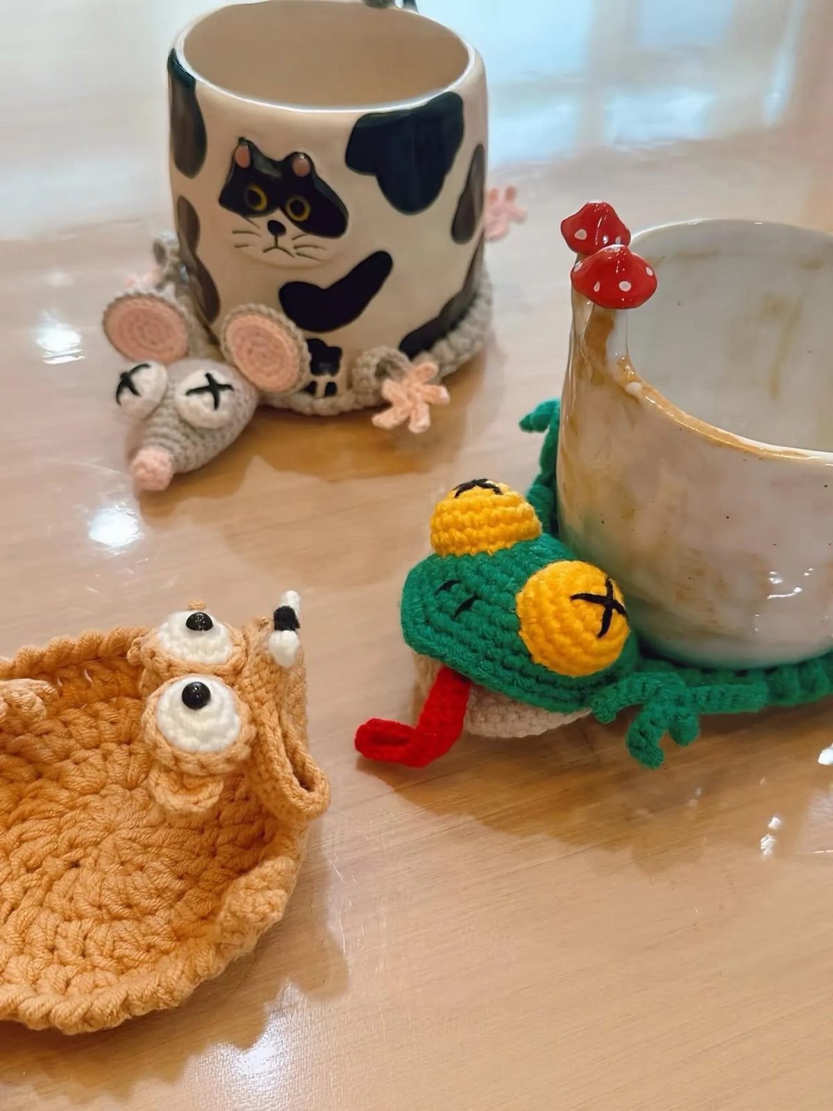 Fun Animal Popup Coasters Crochet Pattern Bundle