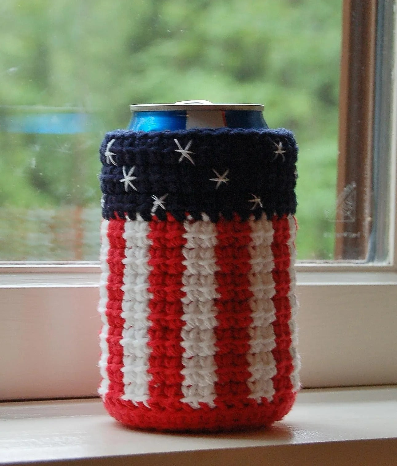 Festive Freedom Table Drink Accent Crochet Pattern